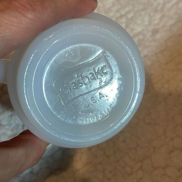 Vintage Glasbake grandpa mug - Picture 3 of 4